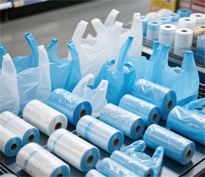 Barevný potravinářský plastový průhledný sáček